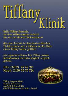 Reparatur von Tiffanyfensterbilder Tiffanylampen