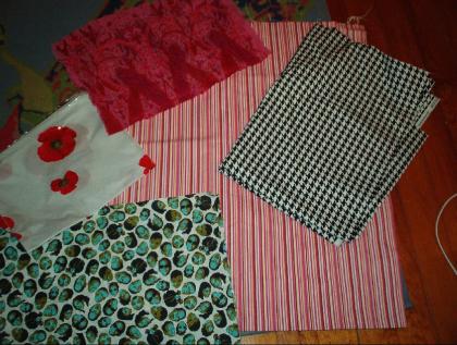 Modische Stoffe zum Nähen und für Patchwork