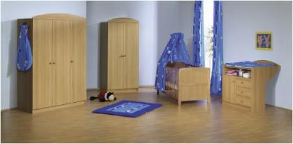Pinolino Kinderzimmer Björn mit großem Kleiderschrank