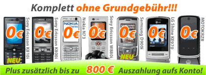 Top Angebot für Dauertelefonierer Die neue Handyflat