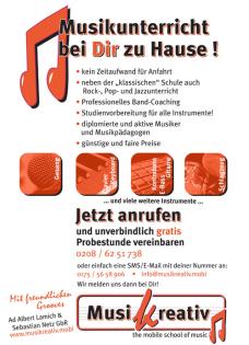 Gitarrenunterricht / Gitarrenlehrer / Musikunterricht bei Dir zu Hause in Aachen
