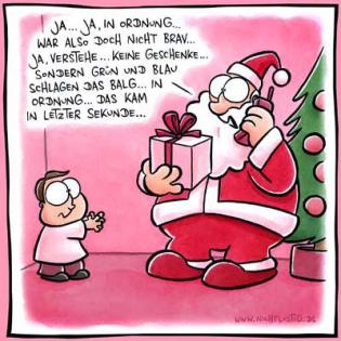 Santa Claus Is Coming To Town. Kommt er auch zu Ihnen.