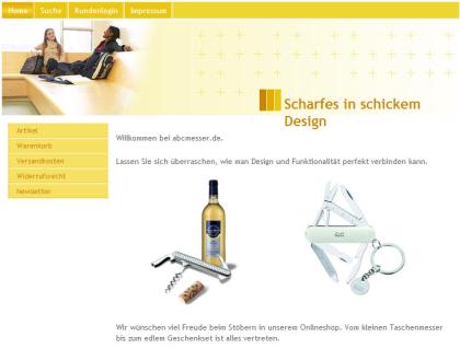 Abcmesser. de - Scharfes in schickem Design