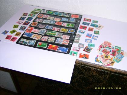 150 versch. Schweizer Briefmarken