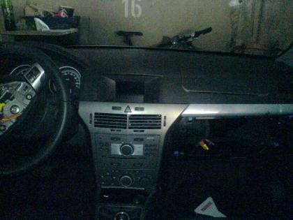 Opel Astra H armaturenbrett