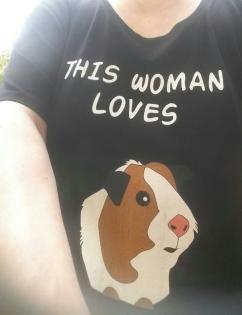T-Shirt This Woman loves Guinea-Pigs Meerschweinchen