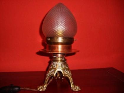 Kleine Jugendstil Tischlampe