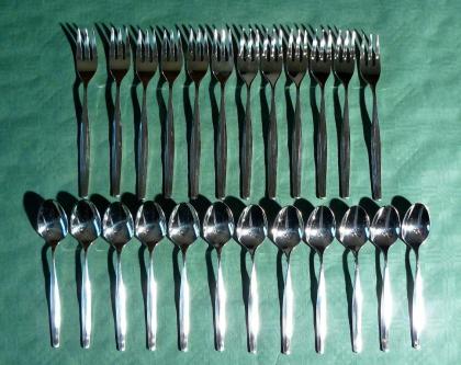 Kaffeebesteck WMF versilbert Art Deko BE023