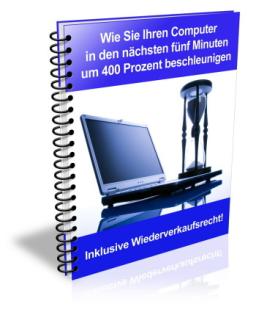 Wie Sie Ihren PC in 5 Min. um 400 beschleunigen