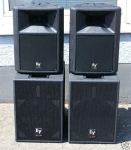 Electro Voice Komplettanlage SBA 760 SXA 360 PREIS 3299EURO