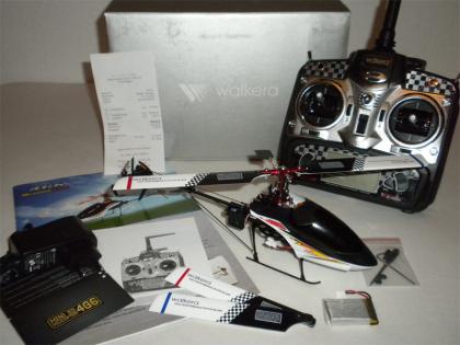 Walkera Heli 4G6 6 Kanal 2 4 GHz 3D NEU OVP 2 Jahre Garantie - super Weih
