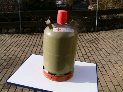 Gasflaschen grau-eigen alle mit TÜV 5kg und 11kg