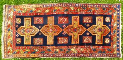 Orientteppich Kazak Dagestan 19te Jhdt. T116