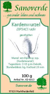 Borreliose natürlich heilen - Kardenwurzel
