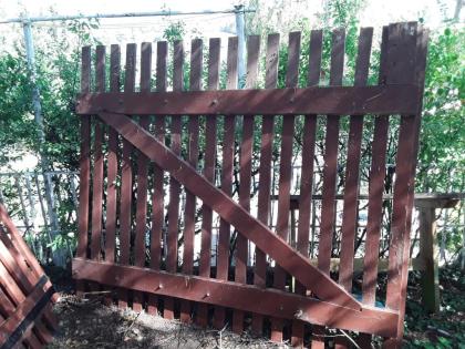 Zaun Gartenzaun für Campingplatz