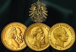 Die Gold-Mark der letzten deutschen Kaiser