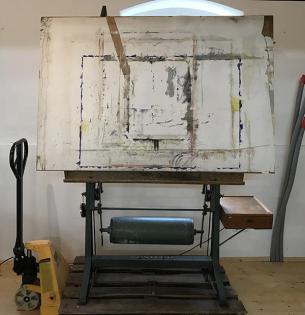 Klassische Nestler Zeichenmaschine für Designer Künstler klass. Architekten etc