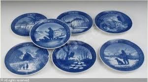 Royal Copenhagen Umfassende Wandteller-Sammlung