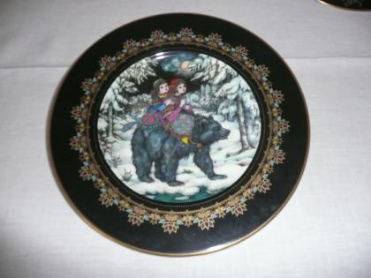 6 Wandteller Zaubermärchen aus dem alten Russland von Villeroy Boch