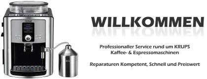 Krups Service-Center Berlin Wedding Steglitz Schöneberg Rudow