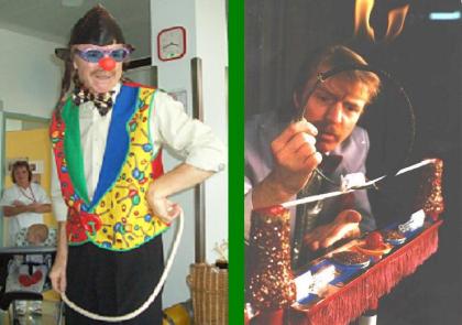 Kinderunterhalter clown zauberer kindergeburtstag kinderanimation mäusezirk