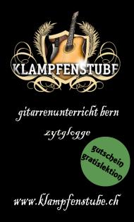Gitarrenunterricht e-Git / Gitarrenunterricht ak-Git in Bern Zytglogge www. kla