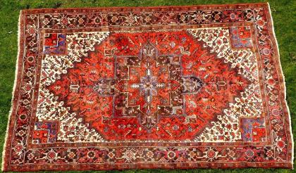 Sammlerteppich persisch selten antik T095