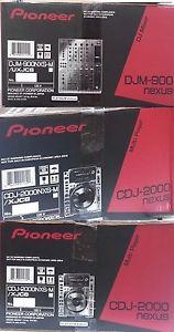 Verkauf Neue Pioneer Nexus Paket - 2 x CDJ 2021 Nexus DJM 900 Nexus