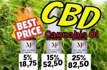CBD CANNABIS Öl Sonder-Top-Preise ab 18Euro