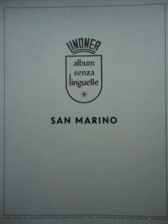 Lindner Vordruckalbum San Marino 1963 - 1983 min. 95 komplett 99. - Euro