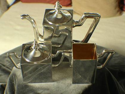 Bauhaus Kaffee Set 3 teilig Di Cristofalo