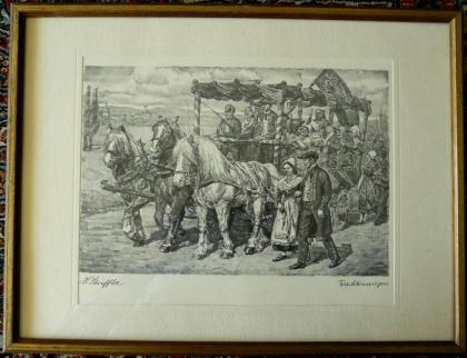 Strieffler Heinrich Trachtenwagen Grafik B078