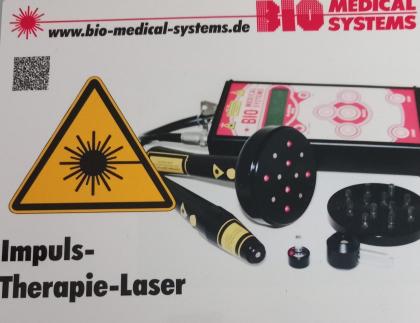 Lasertherapie Osteopathie Physiotherapie Pferd