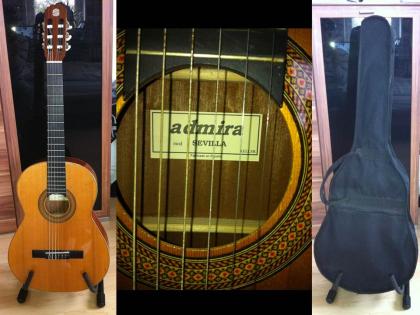 Akustik Gitarre ADMIRA Mod. SEVILLA Ständer Tasche