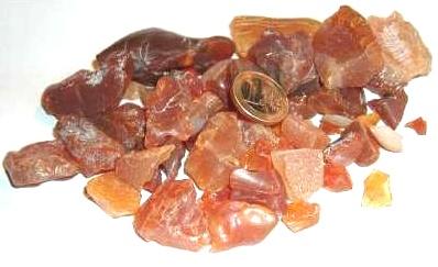 20 Karat Feueropal - Kristalle Mexiko - aus meiner Sammlung