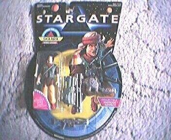 STARGATE Skaara Action-Figur 1994 - original verpackt auf Blisterkarte