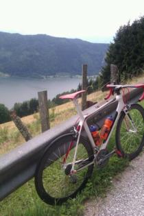 Verkaufe Carbonrad Rennrad mit Aerolaufrädern