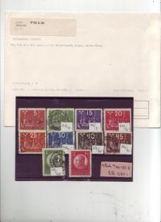 Schweden Mi-Nr. 144/49 51/52 56/57 gestempelt
