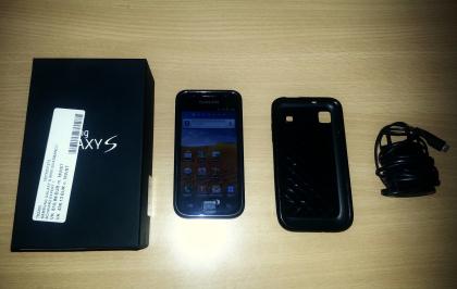 Samsung Galaxy S GT-I9000 8 GB - Metallic Black Ohne Simlock Smartphone