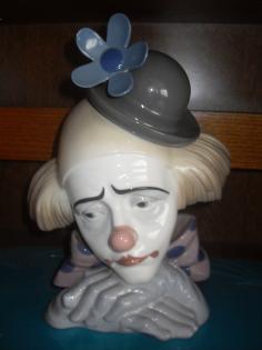 Lladro-Figur Clownskopf