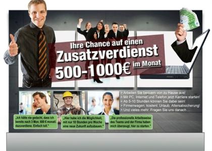 PC- / Bürotätigkeit von zu Hause