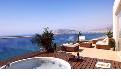 LUXUS-APARTMENTS MIT 5 EINRICHTUNG IN DER NÄHE DES STRANDES