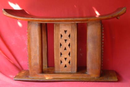 Hocker der Ashanti / Ghana