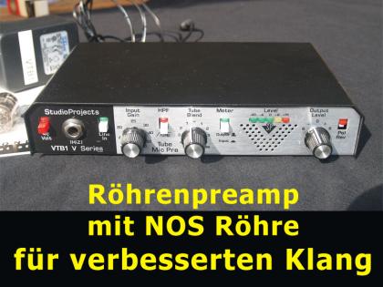 Studio Projects VTB1 Röhrenpreamp mit NOS Röhre
