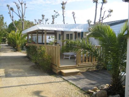 St. Tropez Luxe Mobilheim mit airco auf KONTIKI