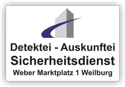 Detektei u. Sicherheitsdienste WEBER Weilburg / Lahn Europaweit