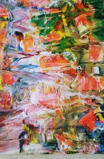 Acrylbild von P. Ballach neu
