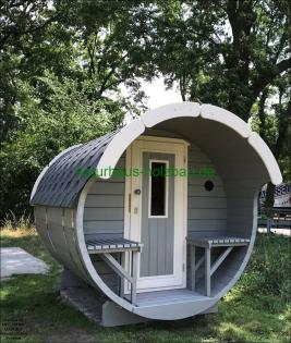 Fasssauna Saunafass Gartensauna Schlaffass Campingfass Saunapod Campingpod