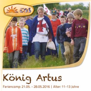 Feriencamp für Kinder König Artus 21. 05. 2022 bis 28. 05. 2022 in Leiselheim am