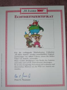 TAX-CARD 35Jahre Asterix